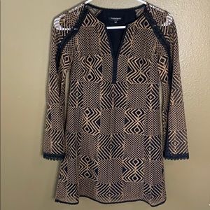 00P Nanette Lepore knit mini dress long sleeves